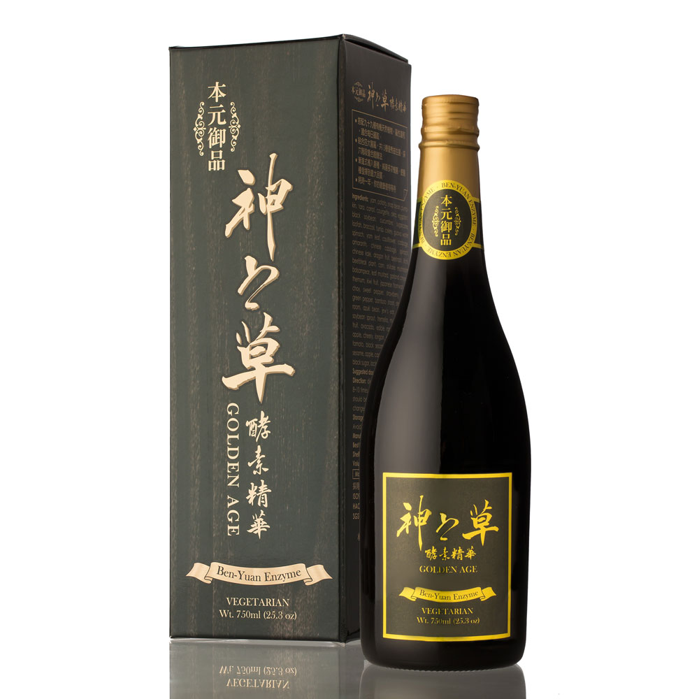 【本元御品】神之草靈芝酵素精華 750ml/瓶